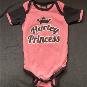 Harley Davidson onesie